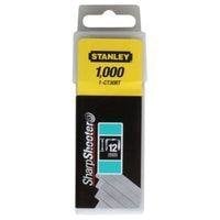 Stanley 1-CT308T 12-миллиметровые плоские скобы с узкой короной (1000 штук) цена и информация | Механические инструменты | pigu.lt