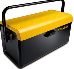 Įrankių dėžė Stanley STST1-75508, juoda / geltona, 19 colių kaina ir informacija | Įrankių dėžės, laikikliai | pigu.lt