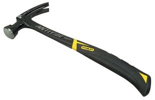 Stanley STA151277 567 г 20 унций FatMax XL AVX Curve Claw Hammer цена и информация | Механические инструменты | pigu.lt