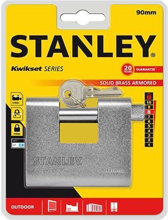 Pakabinama spyna S742-024 90mm STANLEY kaina ir informacija | Spynos | pigu.lt