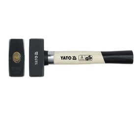 Молоток Yato Stoner с деревянной ручкой, 1,5 кг 280 мм (YT-4552) цена и информация | Механические инструменты | pigu.lt