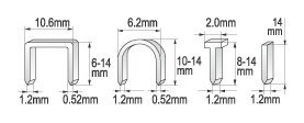 Kabiamušis Yato 6-14mm YT-7001 kaina ir informacija | Mechaniniai įrankiai | pigu.lt