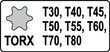 Smūginių antgalių rinkinys Torx 1/2" T30-T80 Yato (YT-1065), 8 vnt. kaina ir informacija | Mechaniniai įrankiai | pigu.lt