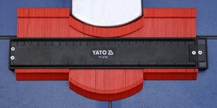 Konturų matuoklis, trafaretas, šablonas profiliams 260 mm Yato (YT-3736) kaina ir informacija | Mechaniniai įrankiai | pigu.lt