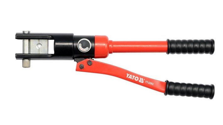 Yato YT-22861 hidraulinis rankinio presavimo įrankis Juoda, Raudona Metalas kaina ir informacija | Mechaniniai įrankiai | pigu.lt