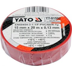 Elektros izoliacinė juosta Yato YT-81592 kaina ir informacija | Mechaniniai įrankiai | pigu.lt