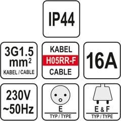 Ilgiklis 20 m kaina ir informacija | Prailgintuvai | pigu.lt