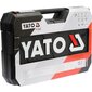 Įrankių rinkinys Yato YT-38881, 129 vnt. kaina ir informacija | Mechaniniai įrankiai | pigu.lt