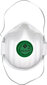 Respiratorius-kaukė su vožtuvu FFP2/KZ CE Yato 3vnt. (YT-74917) kaina ir informacija | Galvos apsauga | pigu.lt