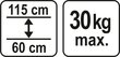 Atrama teleskopinė 60-115cm Yato (YT-64551) kaina ir informacija | Mechaniniai įrankiai | pigu.lt