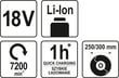 Trimeris akumuliatorinis 18V Li-ion Yato (YT-82831) цена и информация | Trimeriai (žoliapjovės), krūmapjovės | pigu.lt