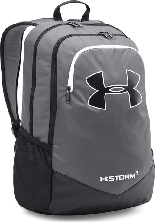 Kuprinė Under Armour UA Scrimmage Backpack, pilka цена и информация | Kuprinės ir krepšiai | pigu.lt