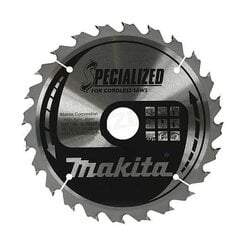 Пильный диск SPECIALIZED 185X1.9X30 мм 0° T36 Makita B-09743 Т.К.Т.  цена и информация | Запчасти для садовой техники | pigu.lt