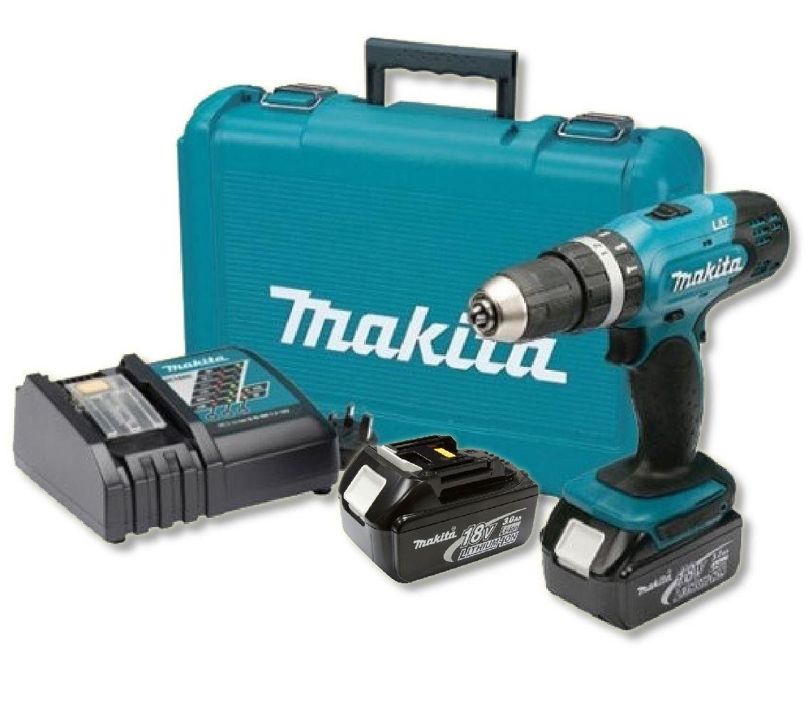 Аккумуляторная ударная дрель-шуруповёрт Makita DHP453RFE, 18V цена | pigu.lt