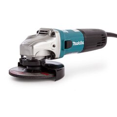 Kampinis šlifuoklis Makita 125mm 1400W anti restart (GA5040C) kaina ir informacija | Šlifuokliai | pigu.lt