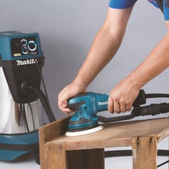 Эксцентриковая шлифовальная машина Makita 150мм 750Вт (BO6050J) цена и информация | Шлифовальные машины | pigu.lt