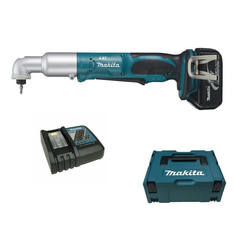 Akumuliatorinis kampinis smūginis suktuvas Makita DTL061RT1J 1/4", 18 V kaina ir informacija | Suktuvai, gręžtuvai | pigu.lt