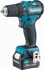 Аккумуляторная дрель-шуруповерт Makita DF332DSME 10,8 В цена и информация | Makita Сантехника, ремонт, вентиляция | pigu.lt