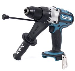 Аккумуляторная ударная дрель-шуруповёрт Makita DHP451Z, 18V цена и информация | Шуруповерты, дрели | pigu.lt