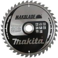 B-09771 T.C.T. pjūklas Specialized 185X1.7X30mm -10° T70 Makita kaina ir informacija | Sodo technikos dalys | pigu.lt