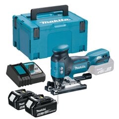 Аккумуляторная лобзиковая пила Makita DJV181RTJ 18V 2 x 5.0Ah Li-Ion цена и информация | Пилы, циркулярные станки | pigu.lt