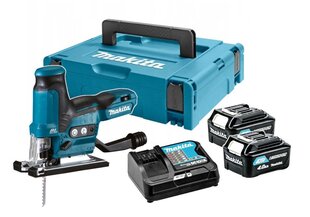 Аккумуляторный лобзик Makita, 12В MAX, 2x 4.0 Ач, мотор BL JV102DSMJ цена и информация | Пилы, циркулярные станки | pigu.lt