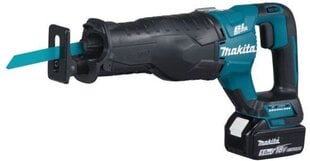 Аккумуляторная линейная пила Makita 18V 2x5,0Ah Li-Ion - DJR187RTE цена и информация | Пилы, циркулярные станки | pigu.lt