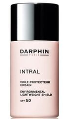 Atspalvį suteikiantis veido kremas Darphin Intral Environmental Lightweight Shield SPF50 30 ml kaina ir informacija | Veido kremai | pigu.lt