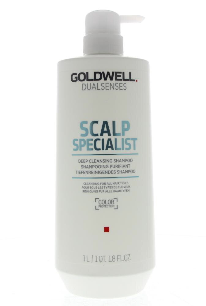 Galvos odą valantis šampūnas Goldwell Dual Senses Scalp Specialist 1000 ml цена и информация | Šampūnai | pigu.lt