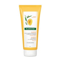 Maitinantis plaukų kondicionierius su mango sviestu Klorane 200 ml цена и информация | Шампуни | pigu.lt