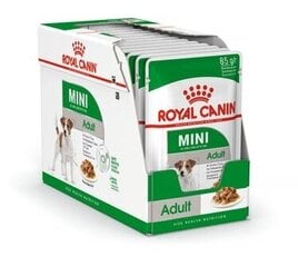 Royal Canin Karma ROYAL CANIN SHN Mini Adult w sosie 12X85G kaina ir informacija | Konservai šunims | pigu.lt