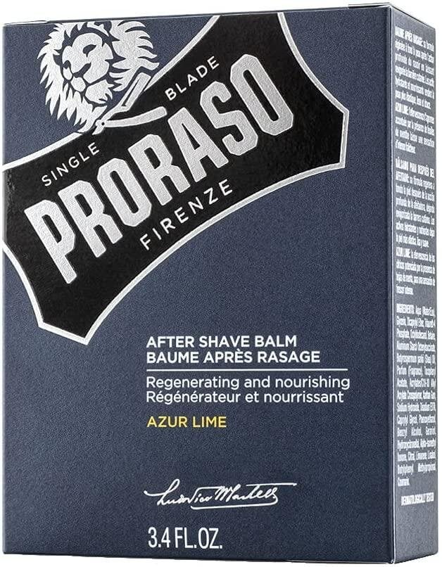 Barzdos balzamas Proraso Azur Lime, 100 ml kaina ir informacija | Skutimosi priemonės ir kosmetika | pigu.lt