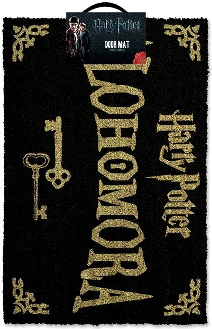 Pyramid durų kilimėlis Harry Potter Alohomora 60 x 40 cm kaina ir informacija | Durų kilimėliai | pigu.lt