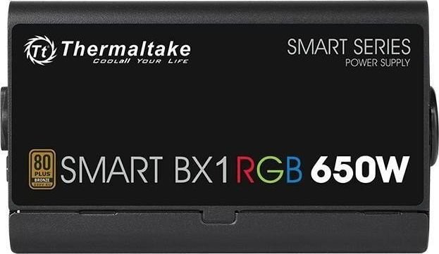 Thermaltake Smart BX1 RGB 650W kaina ir informacija | Maitinimo šaltiniai (PSU) | pigu.lt