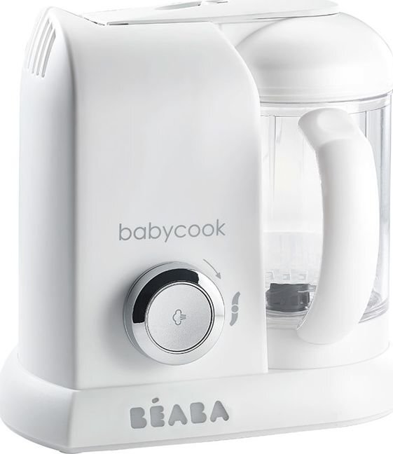 Trintuvas-garintuvas Beaba Babycook Solo, White/silver 912675 kaina ir informacija | Maisto gamybos prietaisai | pigu.lt