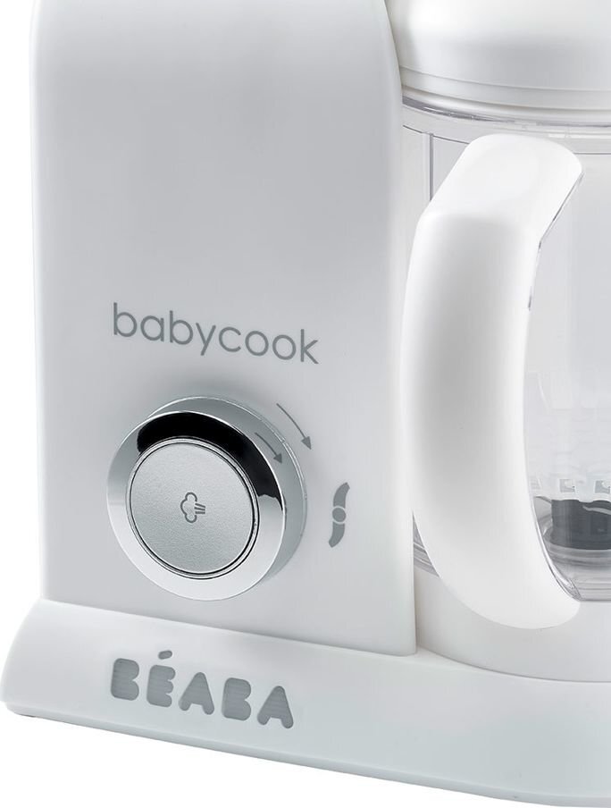 Trintuvas-garintuvas Beaba Babycook Solo, White/silver 912675 kaina ir informacija | Maisto gamybos prietaisai | pigu.lt