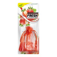 Natural Fresh automobilinis oro gaiviklis Scented Pouch Juicy Strawberry, 15 g kaina ir informacija | Salono oro gaivikliai | pigu.lt