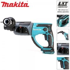 Аккумуляторный перфоратор Makita DHR202Z 18V цена и информация | Перфораторы | pigu.lt