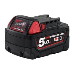 Аккумулятор Milwaukee M18B5 18V M18 цена и информация | Шуруповерты, дрели | pigu.lt