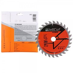 Wellcut extreme pjovimo diskas 160 mm kaina ir informacija | Mechaniniai įrankiai | pigu.lt