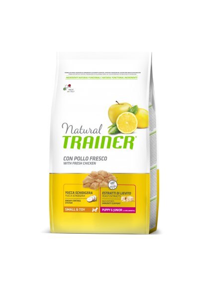 Trainer Natural Puppy Mini mažų veislių šuniukams, 2kg цена и информация | Sausas maistas šunims | pigu.lt