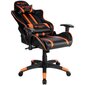 Žaidimų kėdė Fobos CND-SGCH3, juoda/oranžinė kaina ir informacija | Biuro kėdės | pigu.lt