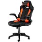 Žaidimų kėdė Canyon Vigil CND-SGCH2, juoda/oranžinė цена и информация | Biuro kėdės | pigu.lt