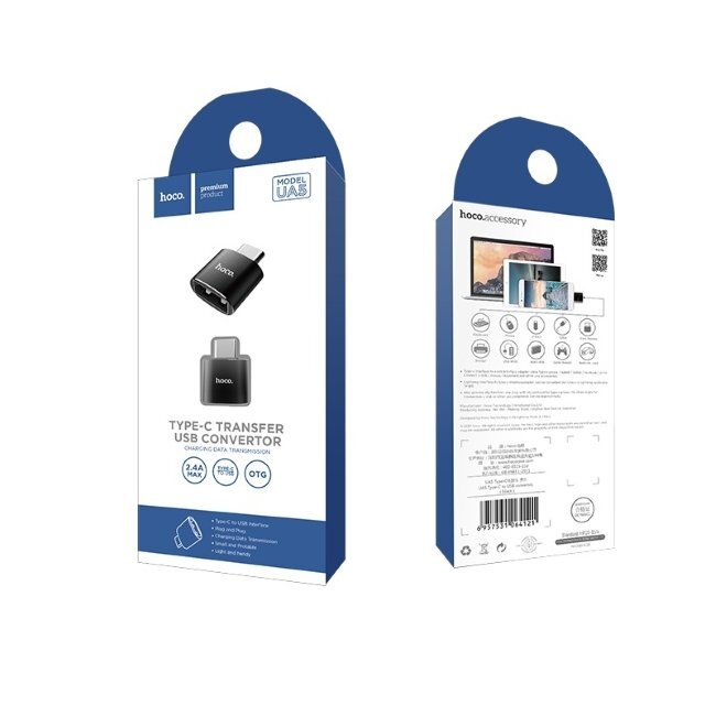 Hoco UA5 kaina ir informacija | Adapteriai, USB šakotuvai | pigu.lt