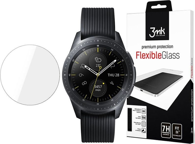 LCD apsauginė plėvelė 3MK Watch ARC Samsung Watch 42mm 3vnt цена и информация | Išmaniųjų laikrodžių ir apyrankių priedai | pigu.lt