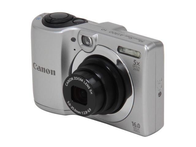 Canon PowerShot A1300, Sidabrinė + Dovana foto krepšys Canon DCC-850 kaina ir informacija | Skaitmeniniai fotoaparatai | pigu.lt