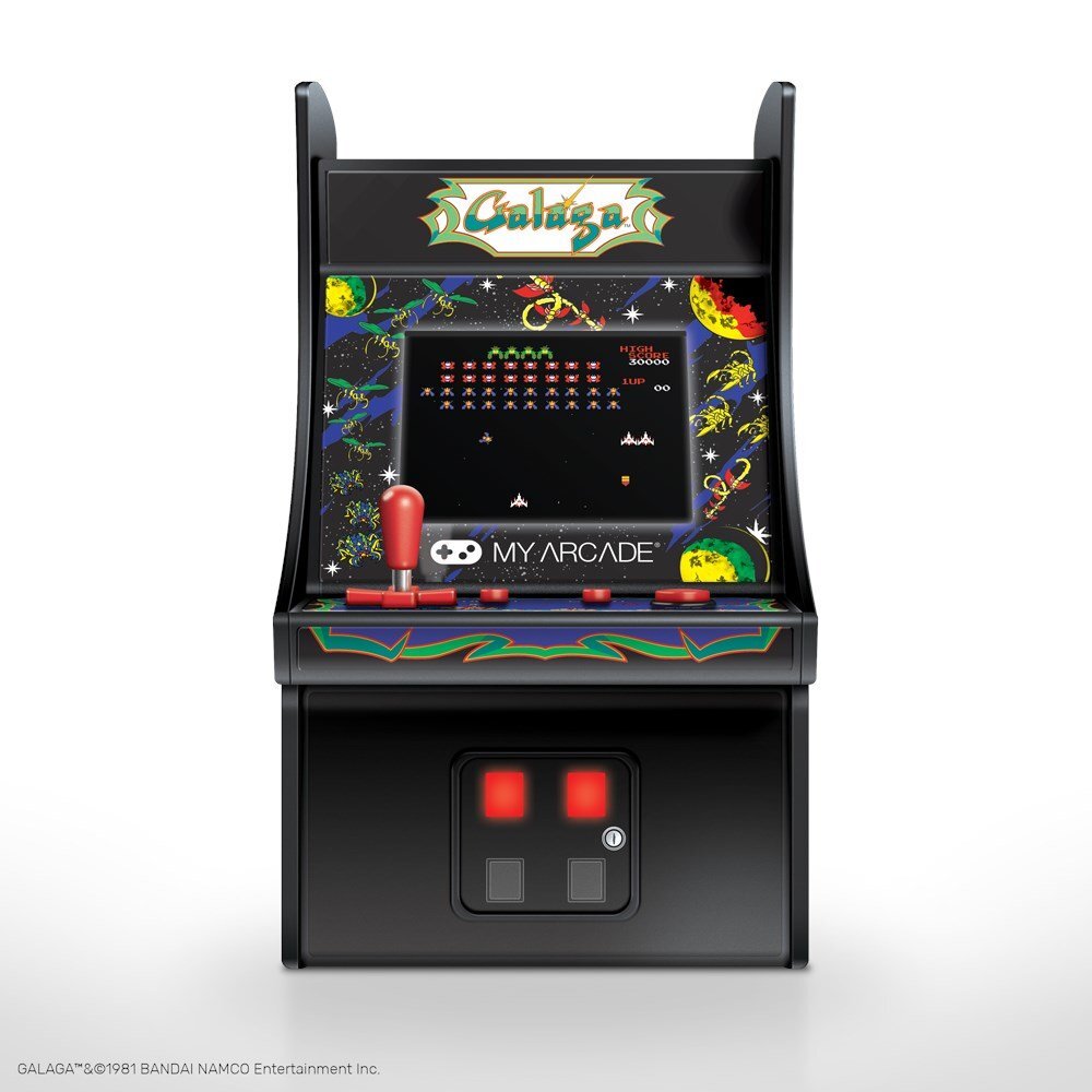 dreamGEAR Retro arkada Galaga Micro Player kaina ir informacija | Žaidimų konsolės | pigu.lt