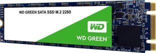 WD Green SSD 480GB M.2 2280 SATA III цена и информация | Внутренние жёсткие диски (HDD, SSD, Hybrid) | pigu.lt