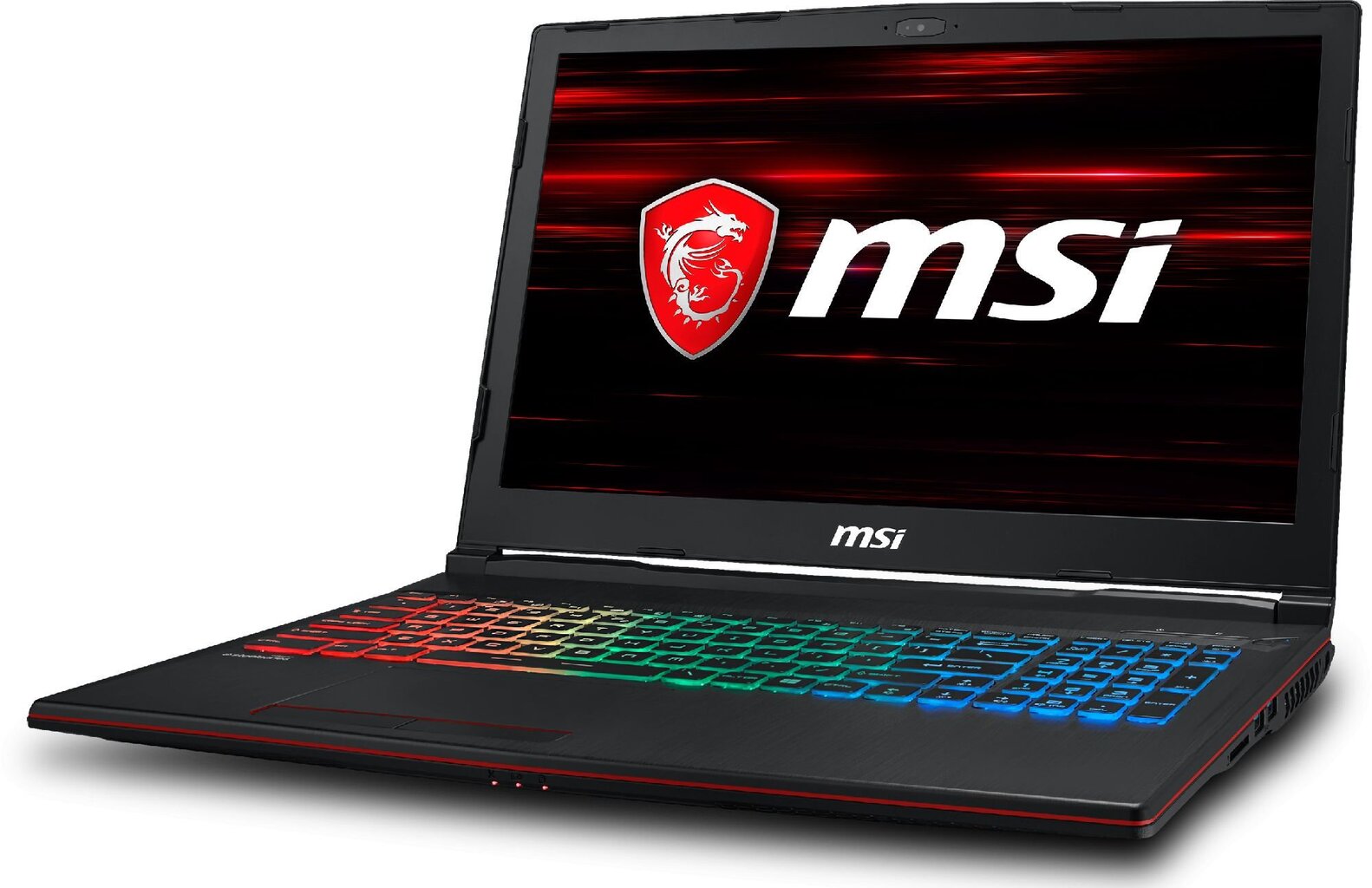 MSI GP63 Leopard 8RE-403XPL (8RE-060XPL) 32 GB RAM/ 256 GB M.2 PCIe/ 2TB HDD/ Win10H цена и информация | Nešiojami kompiuteriai | pigu.lt