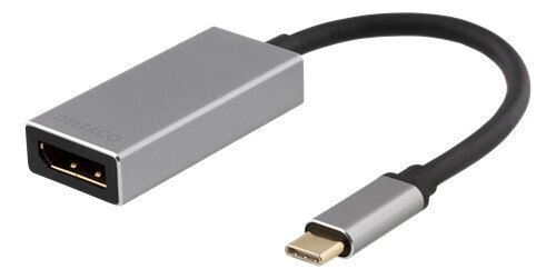 Adapteris Deltaco USB-C - DisplayPort kaina ir informacija | Adapteriai, USB šakotuvai | pigu.lt